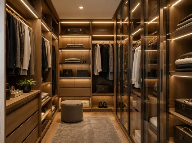 Exemplo ilustrativo: Closets